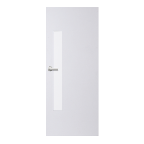 Paint Grade - 18G - Glazed Fire Door FD60
