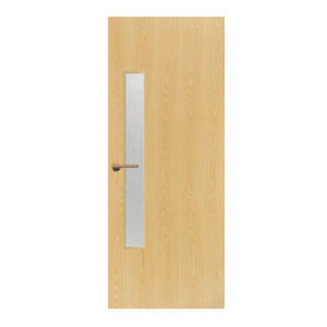 Ash Veneer - 18G - Glazed Door (FD30)