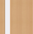 Beech Veneer - 18G - Glazed Door (FD30)