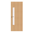 Beech Veneer - 18G - Glazed Door (FD30)