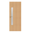 Beech Veneer - 18G - Glazed Door (FD30)