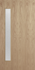 Oak Veneer - 18G - Glazed Door (FD30)