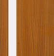 Sapele Veneer - 18G - Glazed Fire Door FD60