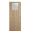 Oak Veneer - 1G - Glazed Door (FD30)