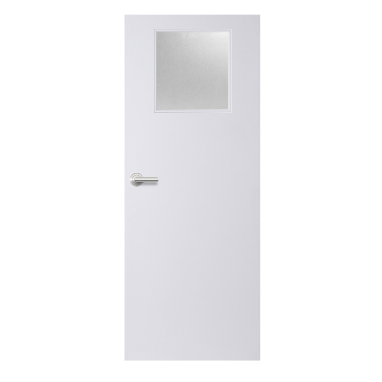 Paint Grade - 1G - Glazed Fire Door FD60