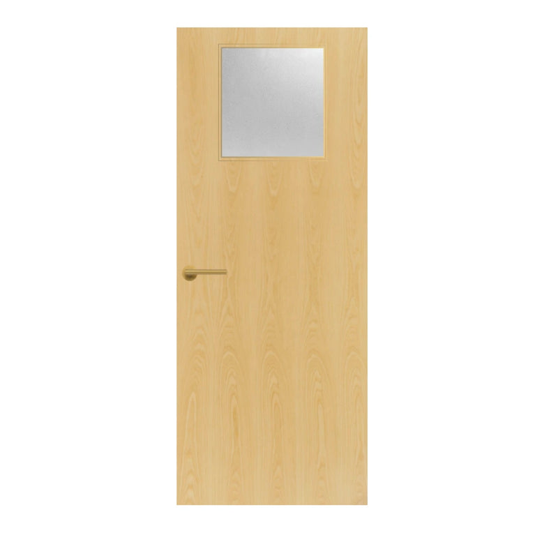 Ash Veneer - 1G - Glazed Door (FD30)