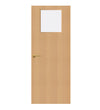 Beech Veneer - 1G - Glazed Fire Door FD60