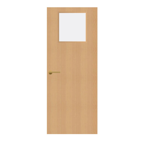 Beech Veneer - 1G - Glazed Door (FD30)
