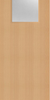 Beech Veneer - 1G - Glazed Fire Door FD60