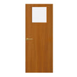 Sapele Veneer - 1G - Glazed Door (FD30)