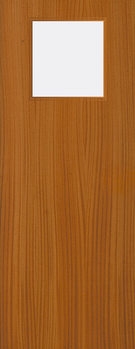 Sapele Veneer - 1G - Glazed Door (FD30)
