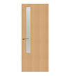 Beech Veneer - 20G - Glazed Door (FD30)