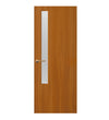 Sapele Veneer - 20G - Glazed Door (FD30)