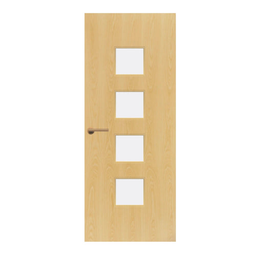Ash Veneer - 22G - Glazed Door (FD30)