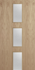 Oak Veneer - 23G - Glazed Door (FD30)