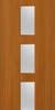 Sapele Veneer - 23G - Glazed Door (FD30)