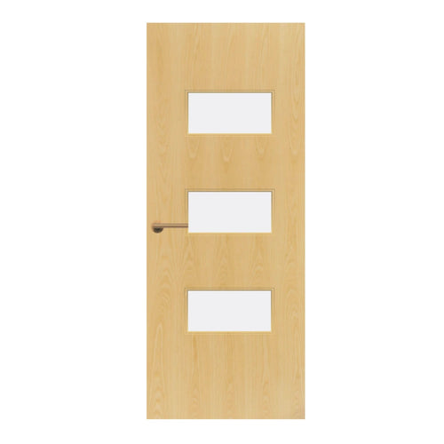 Ash Veneer - 24G - Glazed Door (FD30)