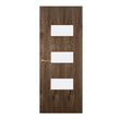 Walnut Veneer - 24G - Glazed Door (FD30)