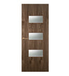 Walnut Veneer - 24G - Glazed Door (FD30)