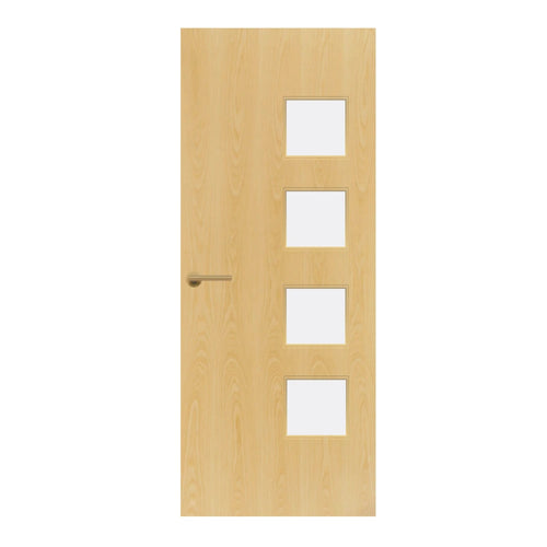 Ash Veneer - 26G - Glazed Door (FD30)