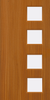 Sapele Veneer - 26G - Glazed Door (FD30)