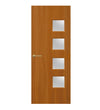 Sapele Veneer - 26G - Glazed Door (FD30)