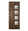 Walnut Veneer - 26G - Glazed Door (FD30)