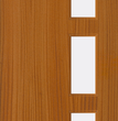 Sapele Veneer - 28G - Glazed Fire Door FD60