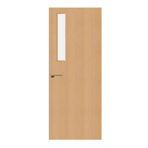 Beech Veneer - 3G - Glazed Fire Door FD60