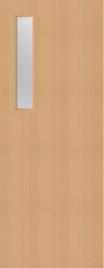 Beech Veneer - 3G - Glazed Door (FD30)