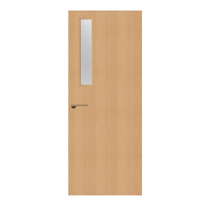 Beech Veneer - 3G - Glazed Fire Door FD60