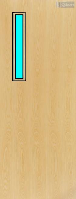 Ash Veneer - 3G - Glazed Fire Door FD30