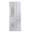 4 Panel Glazed Door Smooth (T&B-Panel)