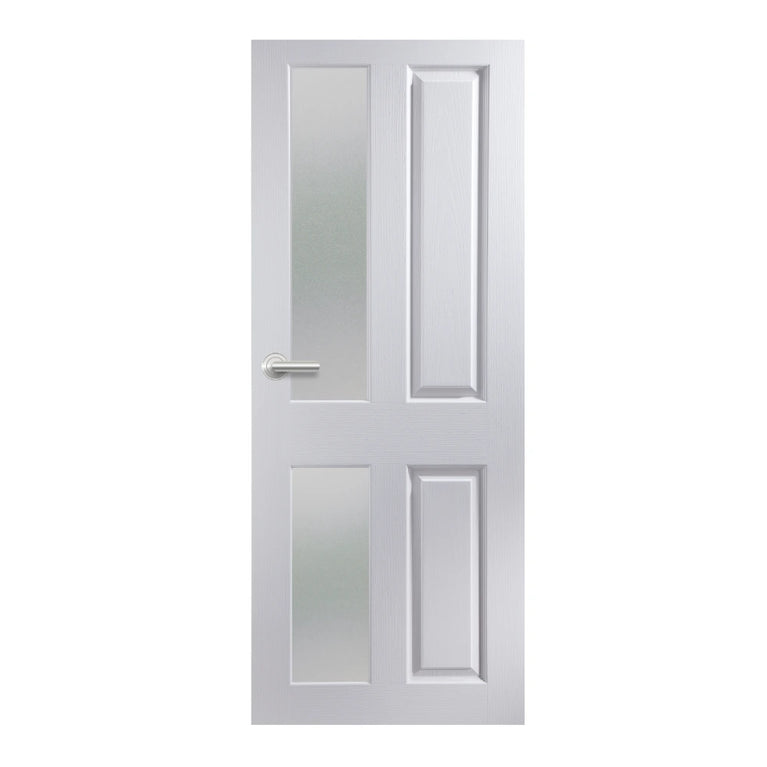 4 Panel Glazed Door Smooth (T&B-Panel)