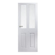 4 Panel Glazed Door Grained (T2-Panel)