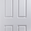 4 Panel Grained Fire Door FD30