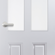 4 Panel Glazed Door FD30 Grained (T2-Panel)