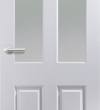 4 Panel Glazed Door FD30 Grained (T2-Panel)