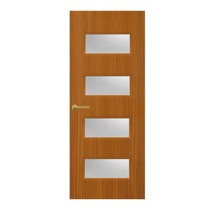Sapele Veneer - 50G - Glazed Door (FD30)