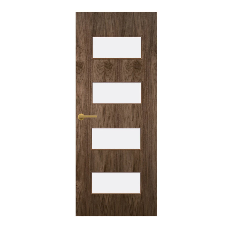 Walnut Veneer - 50G - Glazed Door (FD30)