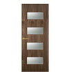Walnut Veneer - 50G - Glazed Door (FD30)