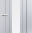 5 Panel Vertical Grained Newark - Centrally Glazed Door - FD30