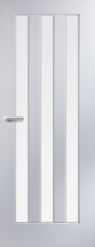 5 Panel Vertical Grained Newark - 3 Panel Glazed Door - FD30