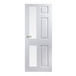 6 Panel Glazed Door Grained (T&B-Panel)