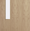 Oak Veneer - 7G - Glazed Door (FD30)