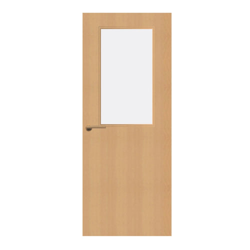 Beech Veneer - 8G - Glazed Door (FD30)