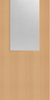 Beech Veneer - 8G - Glazed Fire Door FD60
