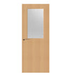 Beech Veneer - 8G - Glazed Door (FD30)