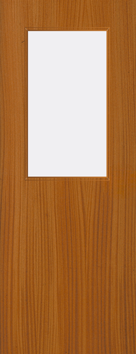 Sapele Veneer - 8G - Glazed Door (FD30)