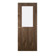 Walnut Veneer - 8G - Glazed Door (FD30)